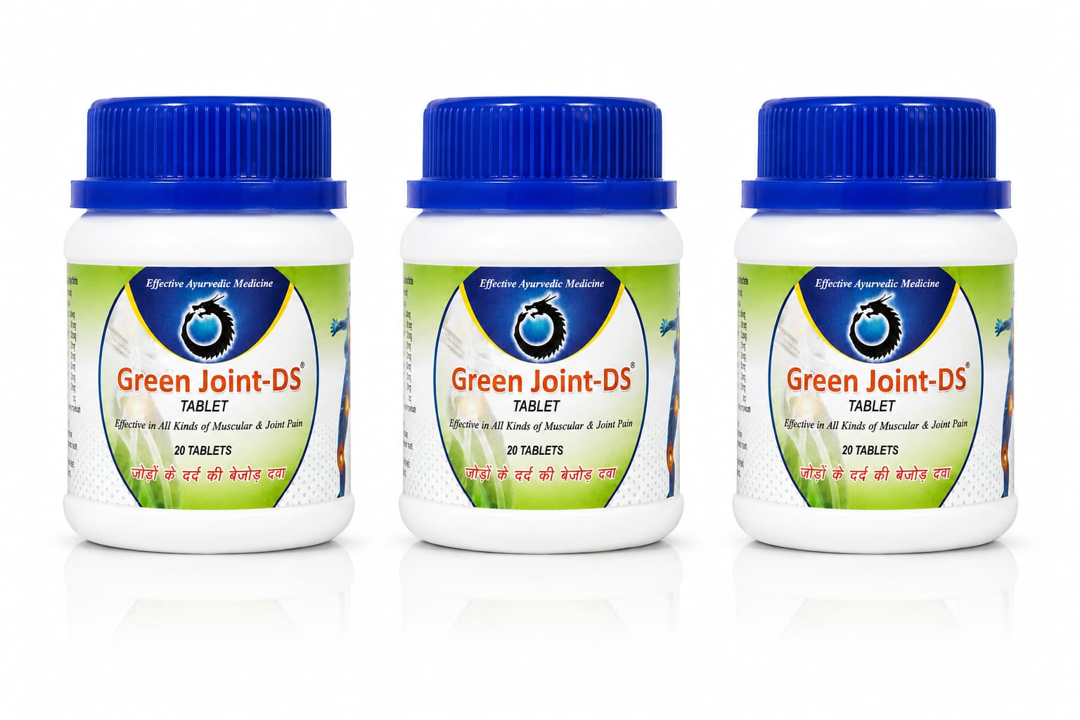 Green Joint-DS Tablets <br> Pack of 3