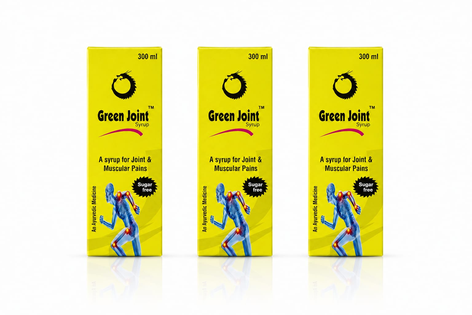 Green Joint Strong  Oil <br> Pack of 3